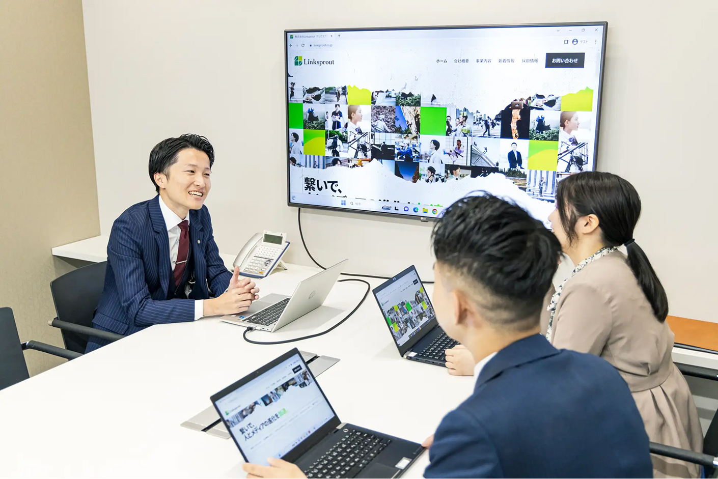 ホワイト企業認定 写真